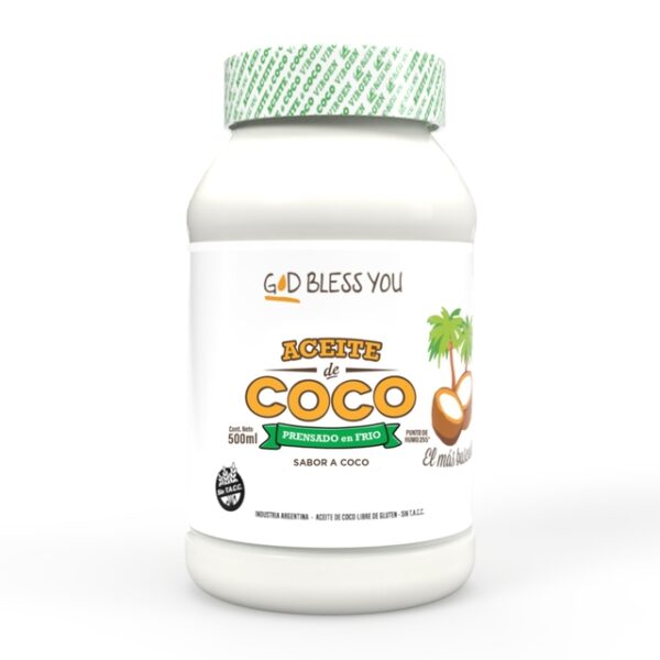 GOD BLESS YOU ACEITE DE COCO VIRGEN 500ML